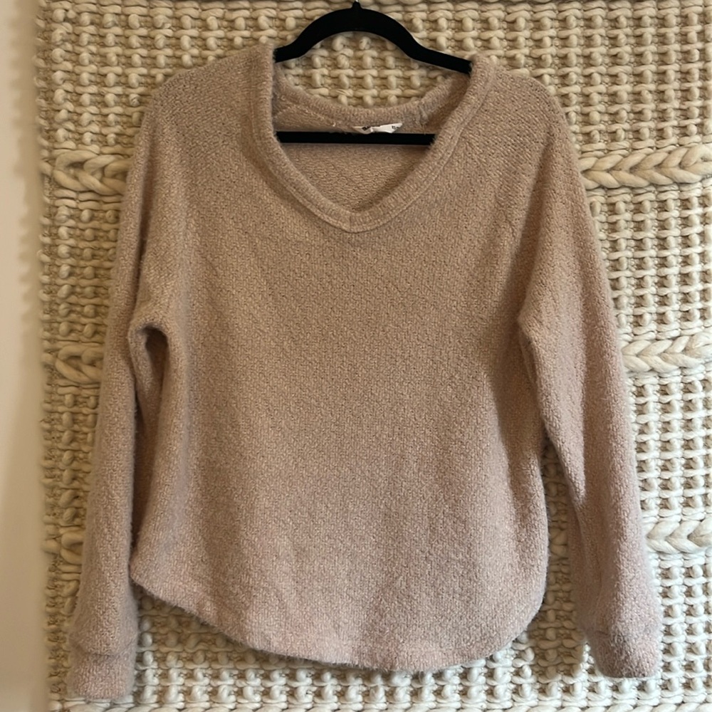 Bluenotes Cream XS Long Sleeve Knit Sweater
